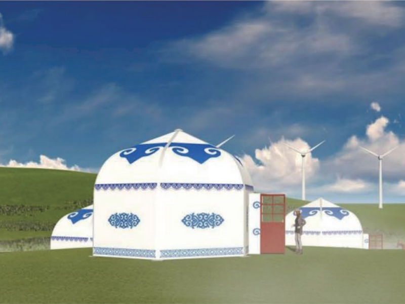 Mongolsk yurt serie telt